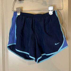 Nike Women's Navy Blue Running Shorts